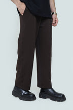 Premium men's pleated trousers by theseventhstitch, shown in a tailored fit with front pleats and classic design.