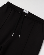 The Relaxed Pleat Trouser - Black