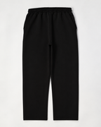 The Relaxed Pleat Trouser - Black