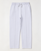The Relaxed Pleat Trouser - White