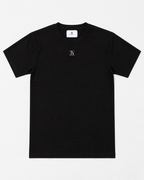 DROP SHOULDER BLACK T-SHIRT